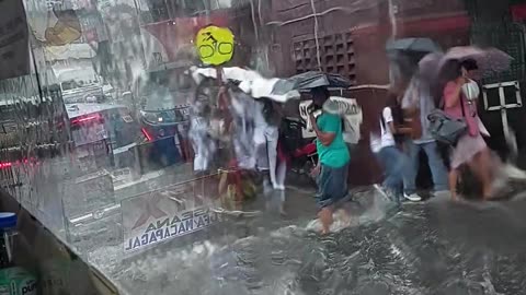 Heavy Flooding In The Philippines