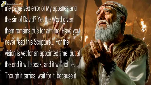 Rhema Aug 30, 2022 🎺 Stop looking upon My Words & My Servants with tainted Eyes and narrow Vision