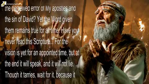 Rhema Aug 30, 2022 🎺 Stop looking upon My Words & My Servants with tainted Eyes and narrow Vision