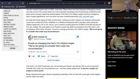 Federal Reserve FOMC Day Dec 2022 - What comes next in the future?