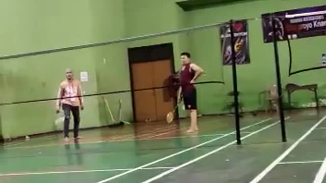 Hot Indoor Badminton