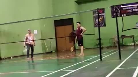 Hot Indoor Badminton