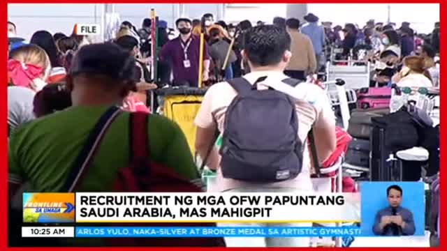 Mga OFW, papayagang makabalik ng Saudi Arabia matapos maalis ang deplovment ban