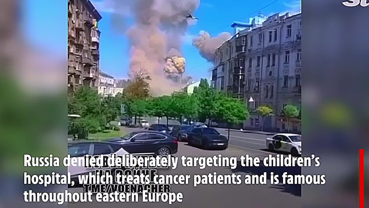 Ukraine launches devastating drone strikes on Russia after Putin's attack on children’s hospital