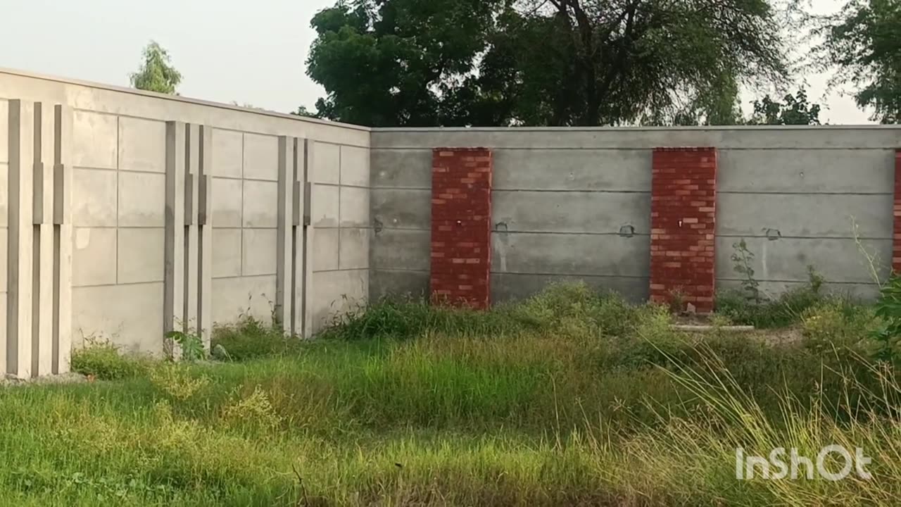 Farm boundary wall