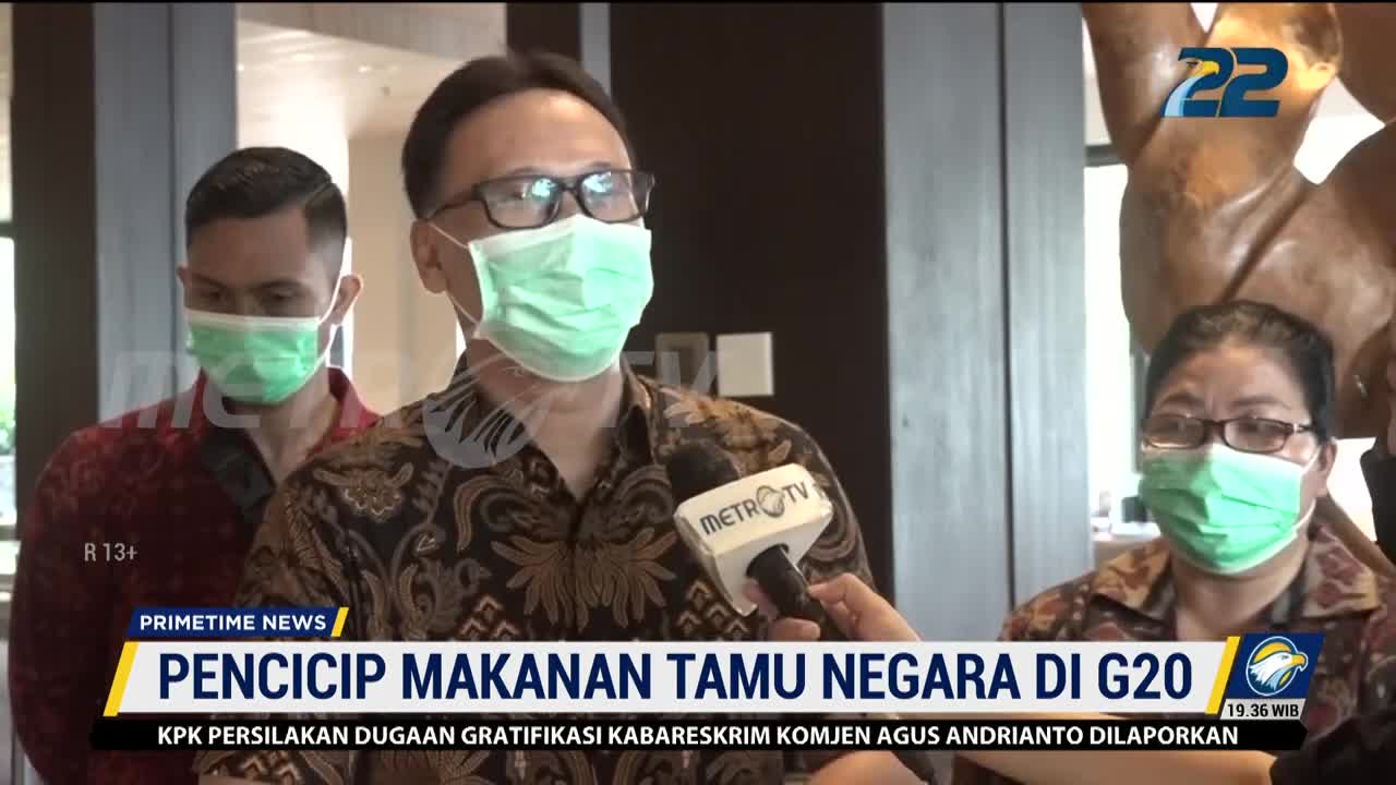 Pencicip Makanan Tamu Negara KTT G20_4