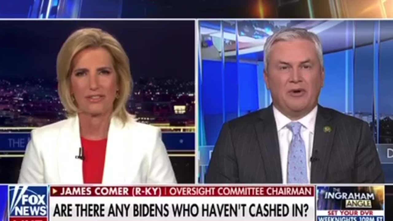 JAMES COMER UNCOVERED MILLIONS DEPOSITED IN BANK ACCOUNTS BELONGING TO THE BIDENS