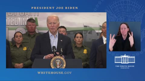Biden Visits One Of Border's Slowest Sectors To Blame Congress