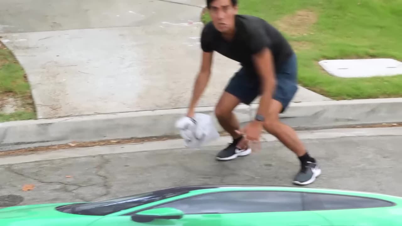 I destroy the car with Daniel