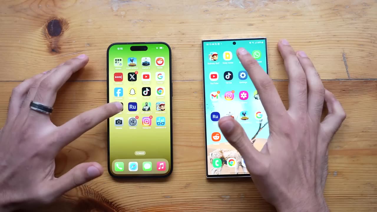 Iphone 15 Pro Max Vs Samsung S23 ultra. Test Performance Shocking!