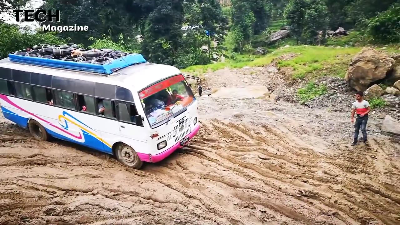 Dangerous road and skill driving