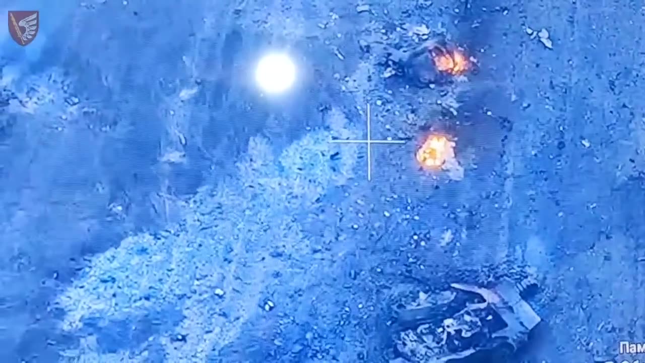 The night attack on the positions