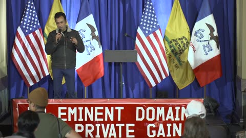 Live from Iowa State Capitol Rotunda | Carbon Pipeline Opposition Rally — Hosted by Free Soil