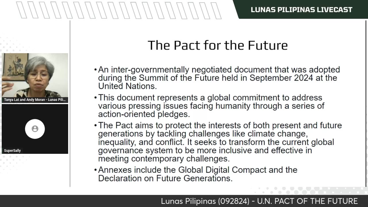 The Pact for the Future | Lunas Pilipinas - 092824