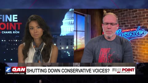 Fine Point - Shutting Down Conservative Voices - With Gerald Morgan Jr.