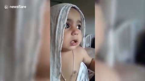 Cute baby in chill