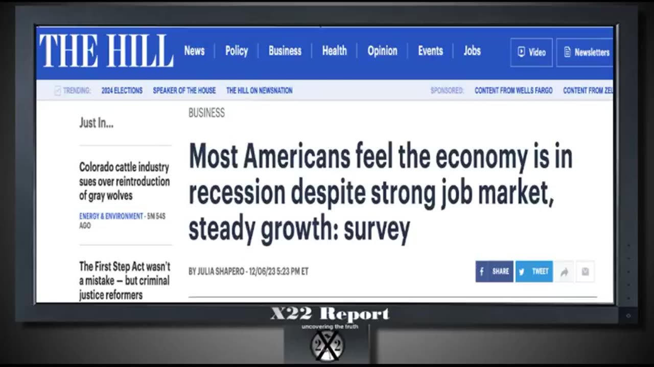 The People Already Know We Are In A Recession, Biden Is To Blame