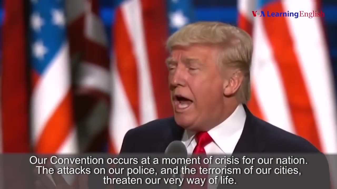 Convention Speeches of Donald Trump and Hillary Clinton