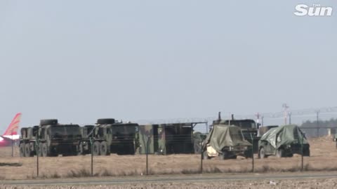 Ukraine War - US Air Force C-17 heavy transports