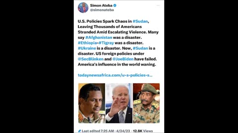 Simon Ateba - Biden stranding more Americans again