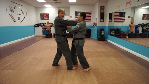 Correcting common errors executing the American Kenpo technique Raking Mace