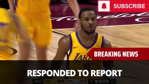 Lakers Teammate Sets Record Straight After Teammate Bashes Bronny James