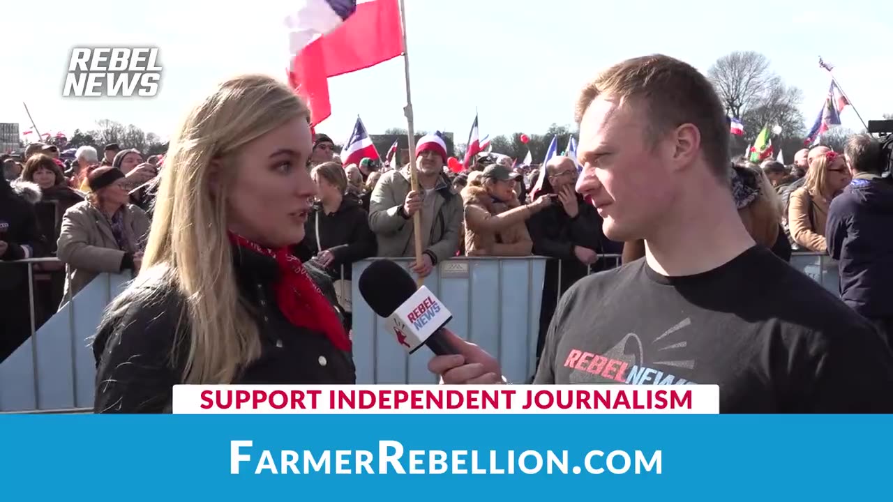 Dutch Farmer Protest in The Hague: they want to take the land from the farmers