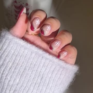 Nail Idea for Christmas! ❤️🎄 Festive & Fun Holiday Manicure