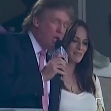 Donald Trump Singing - Take Me Out to the Ballgame....mostly. (Better than any speech)