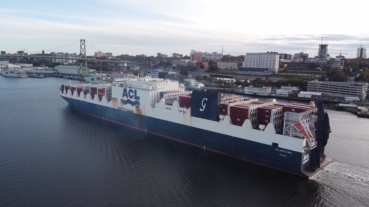 Dji 3 Pro Container ship