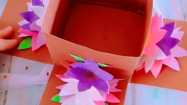 paper box decoration