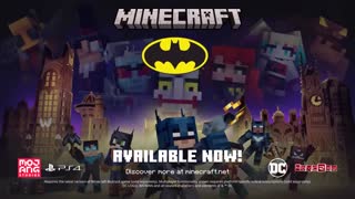 Minecraft Batman - Launch Trailer PS4 Games