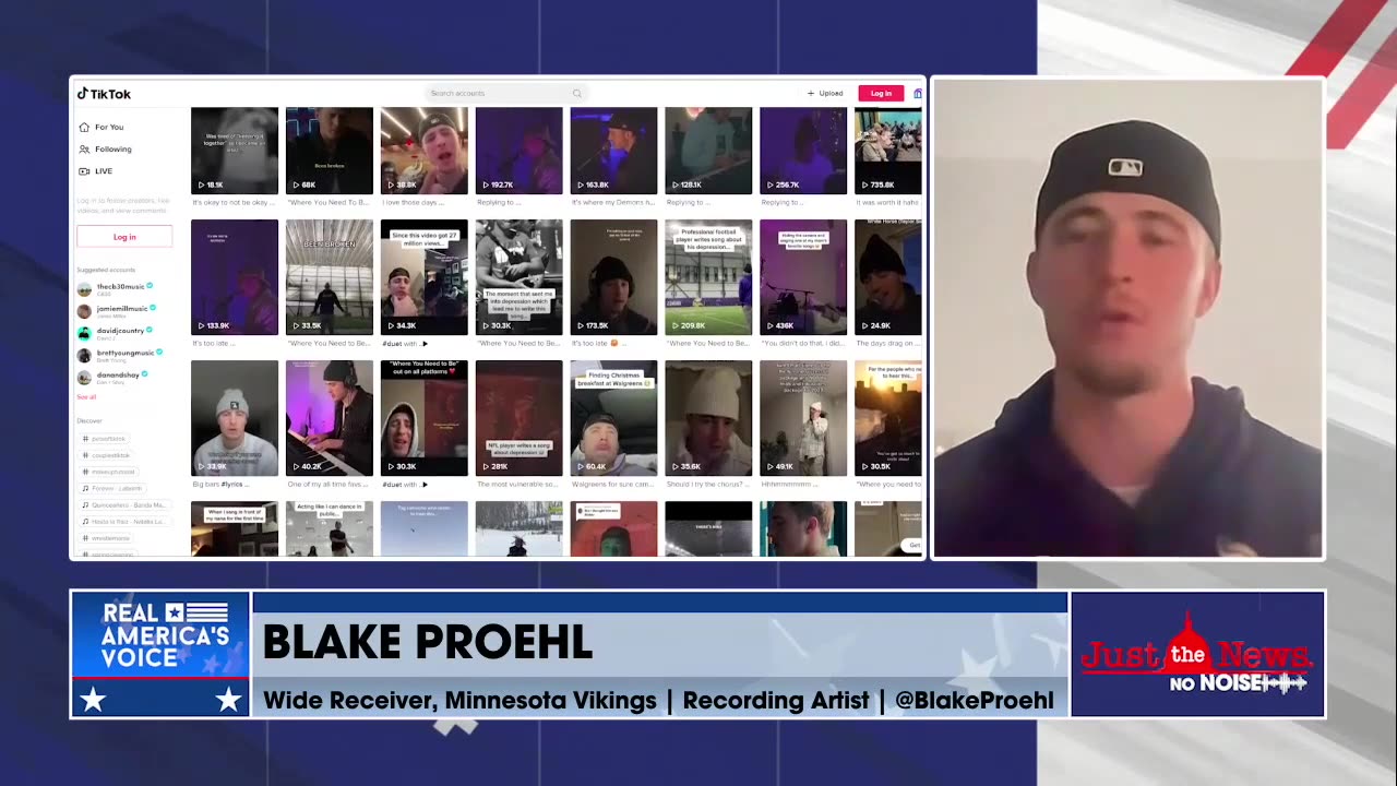 Vikings WR Blake Proehl says knee injury led him to music