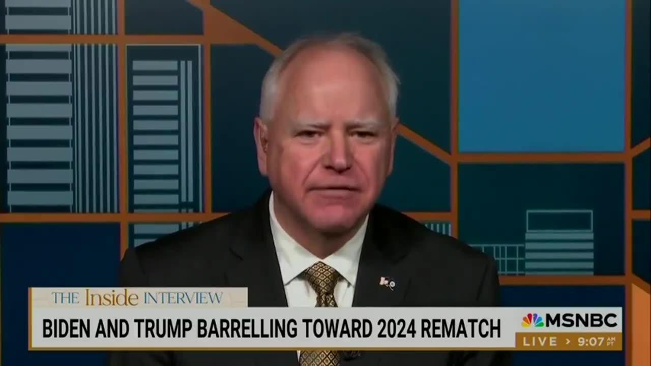 Tim Walz was complicit in the coverup of Biden's obvious cognitive decline