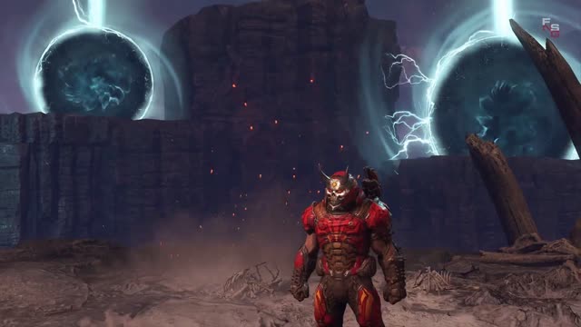 DOOM Eternal - The Ancient Gods Part 2 Titan Fight Cutscene