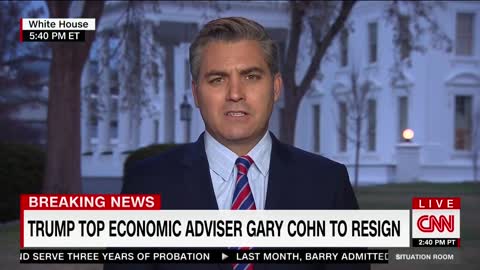 Jim Acosta: Only thing that stands out in WH is when there's no chaos