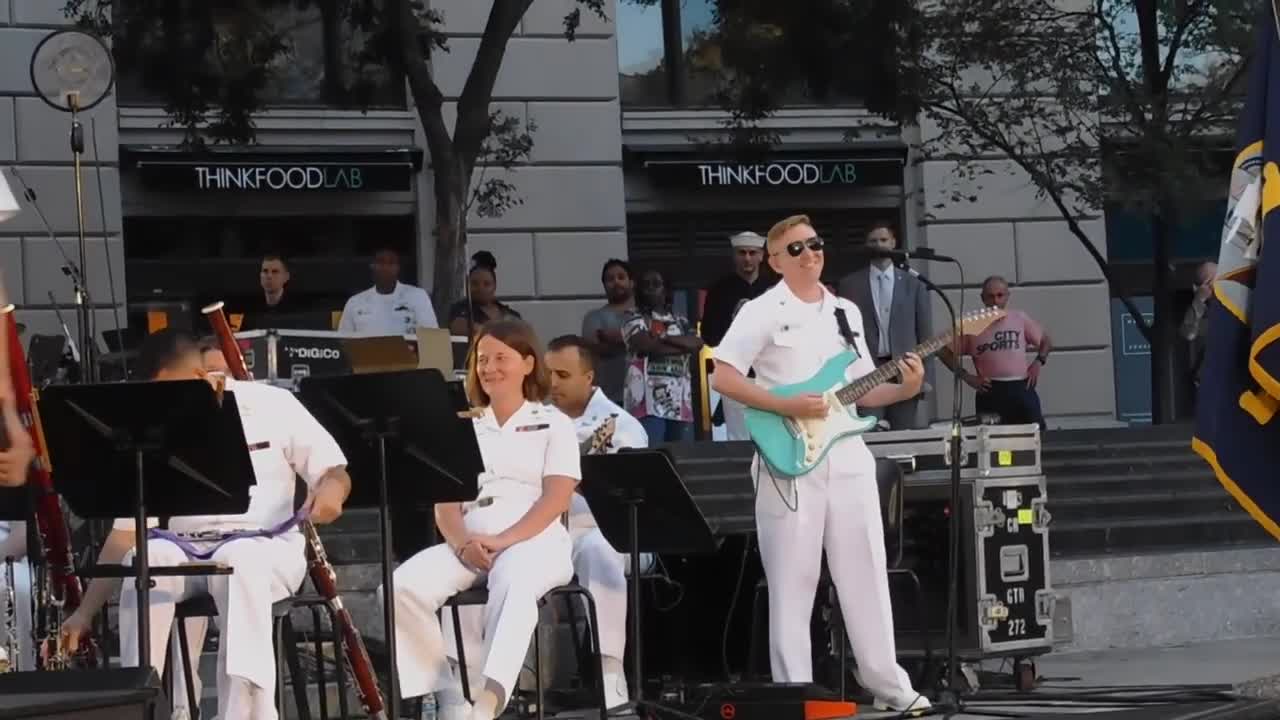 U.S. Navy Band "Concert on the Avenue" June 21, 2022 Music from Top Gun