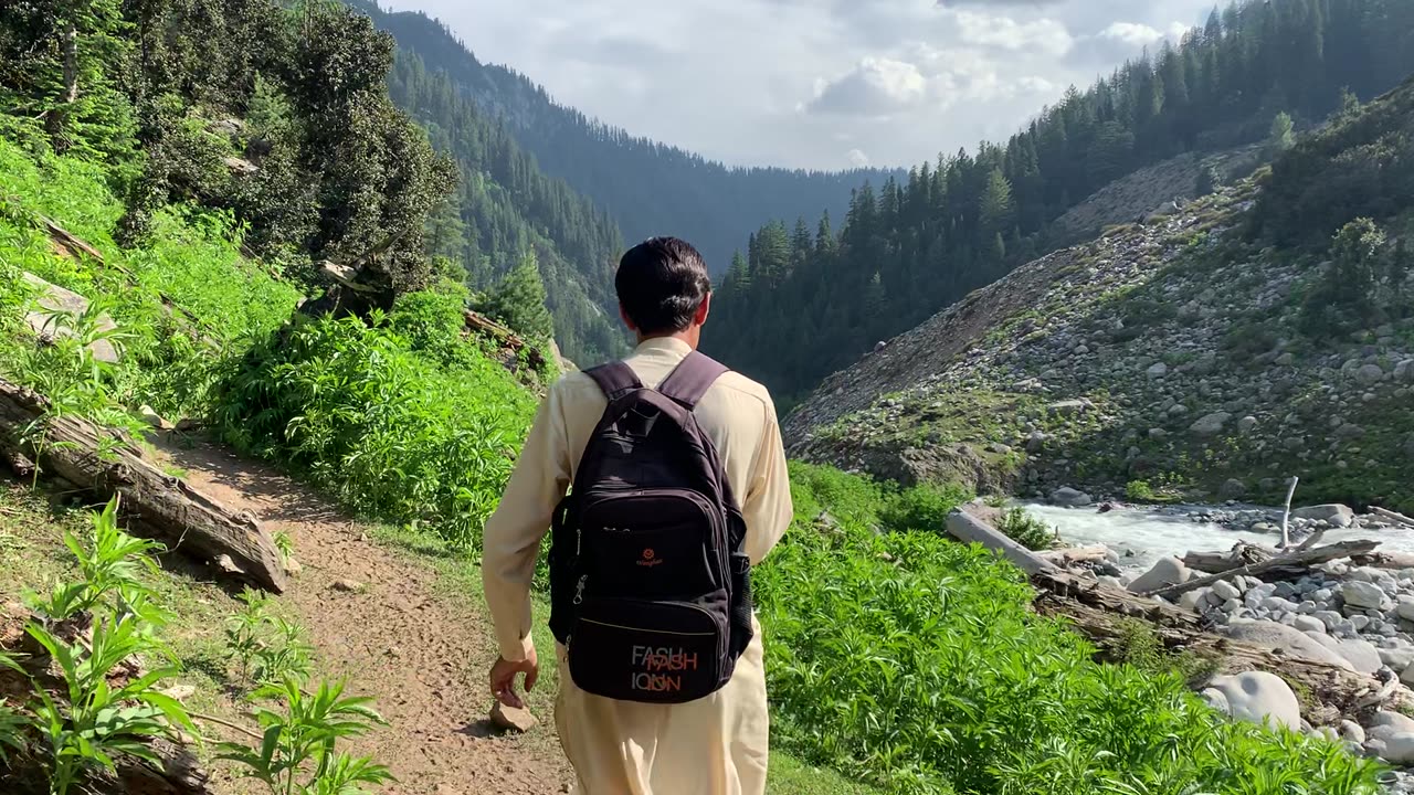 The most attractive scene in the world in Pakistan swat valley