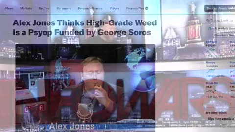 Alex Jones Warns The World About Weaponized Marijuana