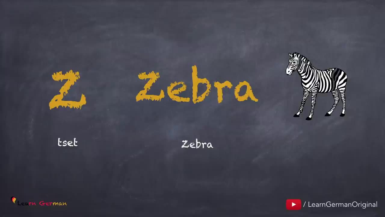 Lesson 5 Alphabets das Alphabet German for beginners Learn German