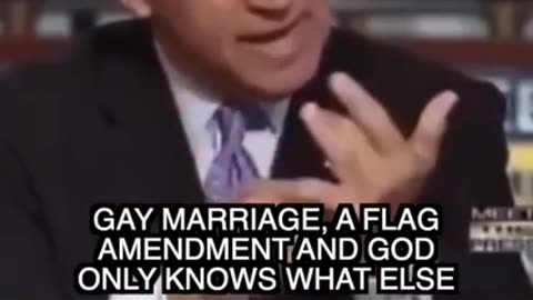 Biden Against Marriage That's Not Between Man & Women