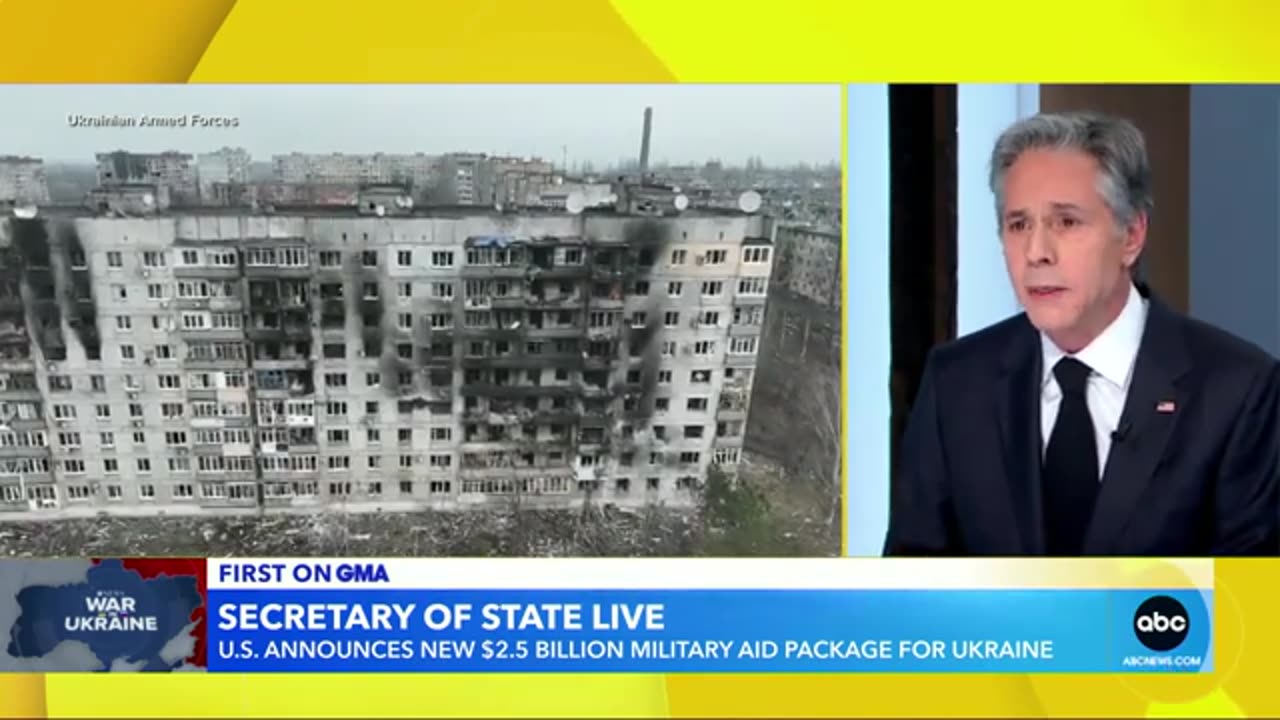 Sec. Blinken talks 1-year anniversary of Russian invasion of Ukraine l GMA