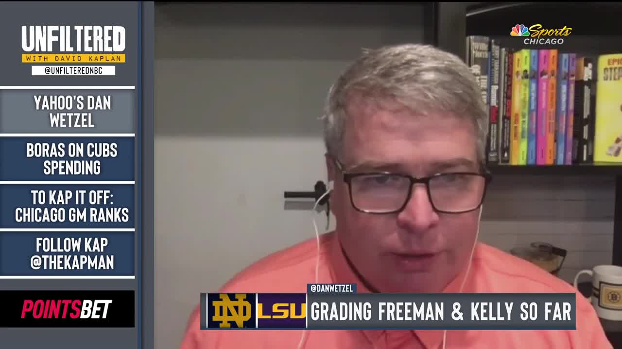 Grading LSU's Brian Kelly and Notre Dame's Marcus Freeman | NBC Sports Chicago