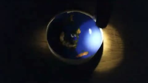 How can there be day and night on a Flat Earth