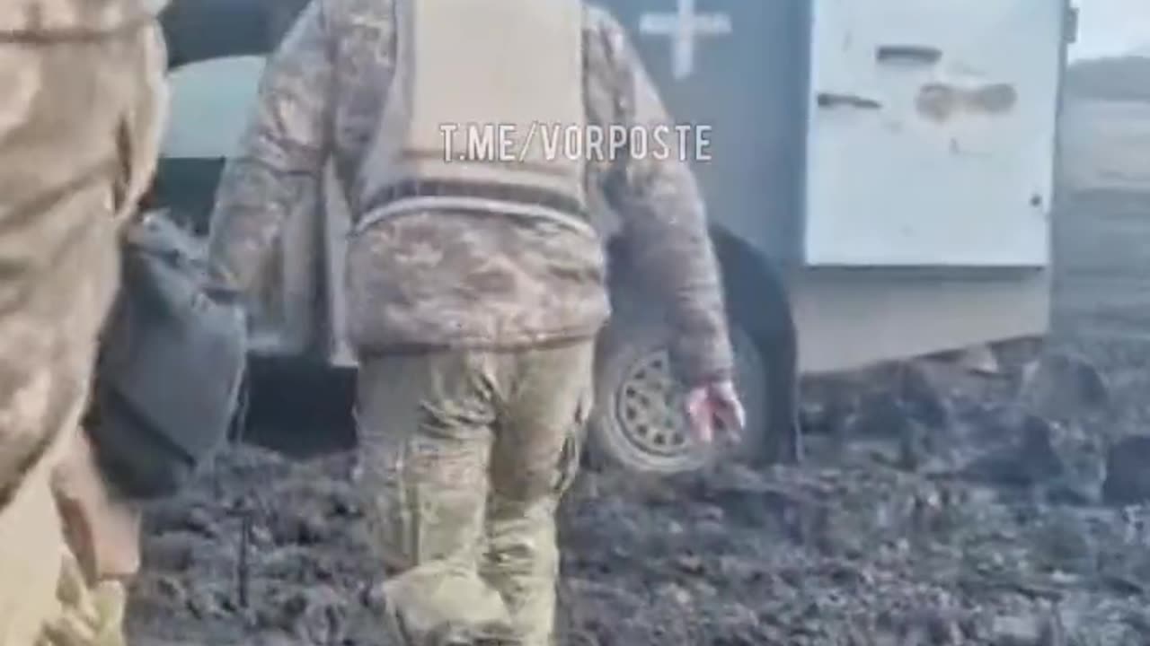 IN BAKHMUT THE EVACUATION OF WOUNDED UKRAINIAN SERVICEMEN CONTINUES