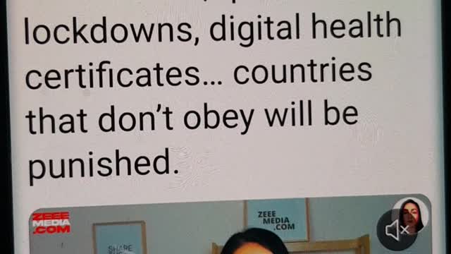 WEF and Forced vaccination