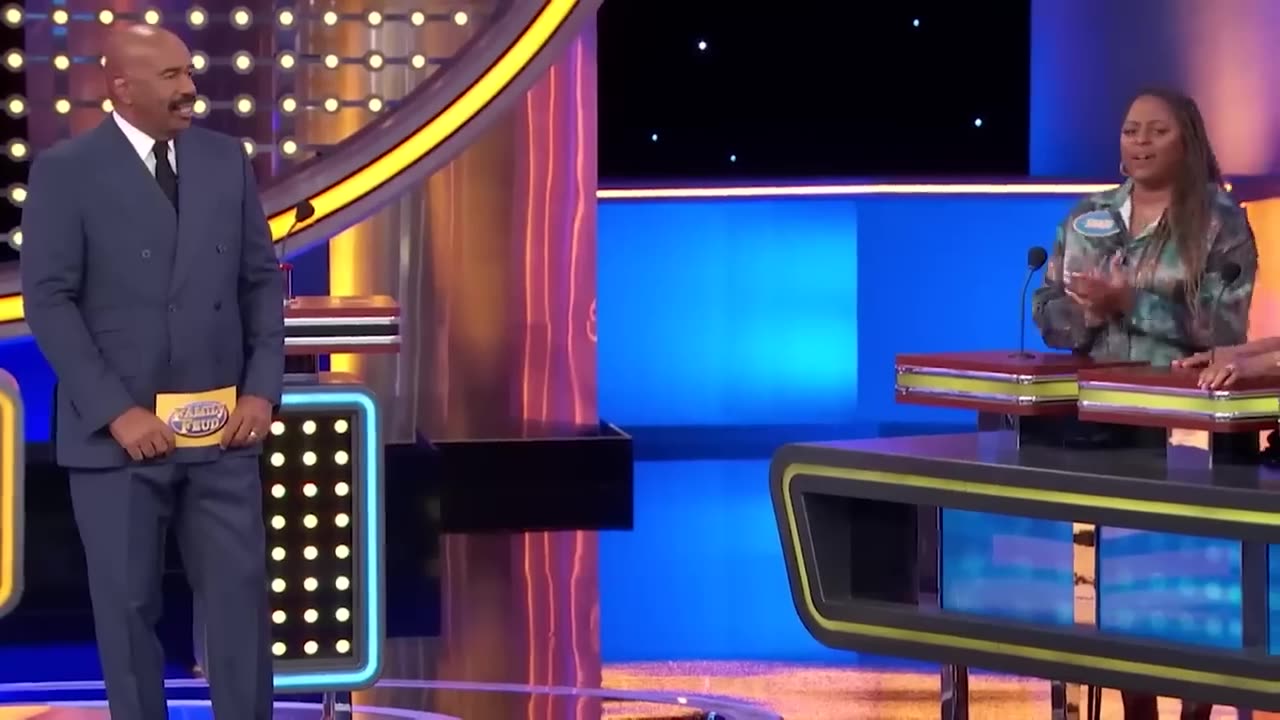 steve harvey funny moments in family feud