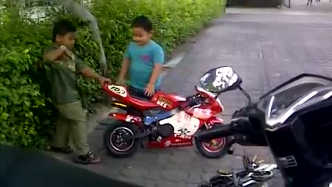 Motor mini gp50cc, reihan cah sengon brebes