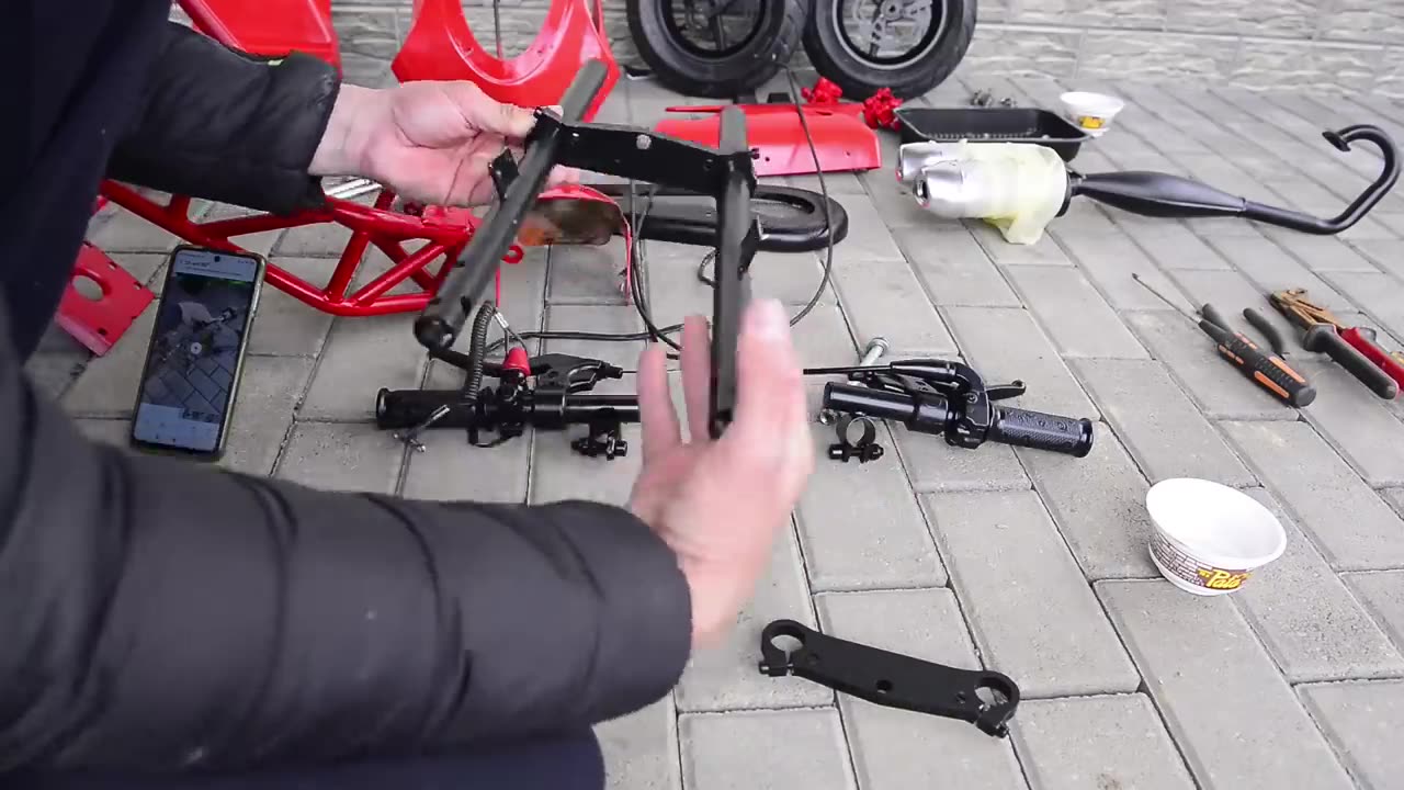 Ducati 1198 Minibike - Restoration Abandoned rusty Minibike