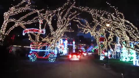 Christmas lights in Florida